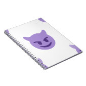 duivelse emoji notitieboek (Rechterzijde)