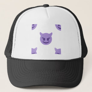 duivelse emoji trucker pet