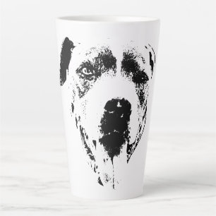 Duivelse grijns latte mok