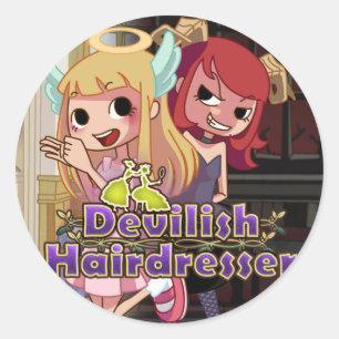 Duivelse kapper - Stickers