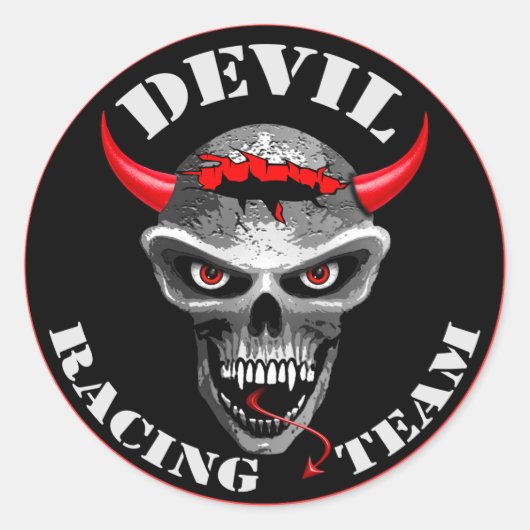 Duivelse Sticker (Voorkant)