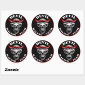 Duivelse Sticker (Vel)