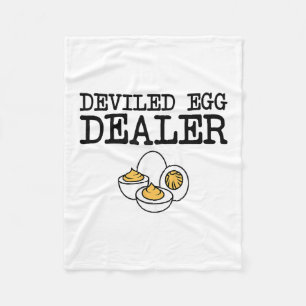 Duivelsei Dealer Grappige Koken Potluck Dankzeggin Fleece Deken