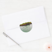 Duivelseiland Ronde Sticker (Envelop)