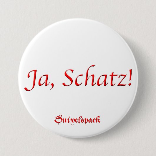 Duivelspack - Button Ja Schatz (Voorkant)