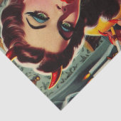  duivelsvrouw tissuepapier (Detail)