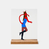 duiveltje acryl bord (Voorkant)