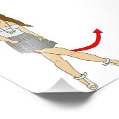 duiveltje foto afdruk (Hoek)