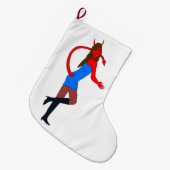 duiveltje grote kerstsok (Voorkant (Hangend))