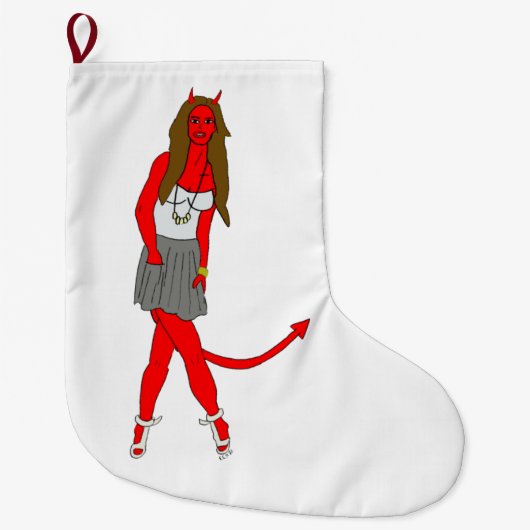 duiveltje grote kerstsok (Voorkant)
