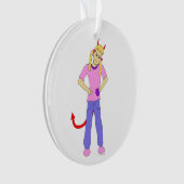 duiveltje ornament (voorkant)