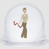 duiveltje sneeuwbol (Achterkant)