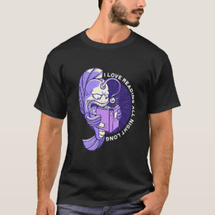 Duivelvis Leesboek Zeeduivel Diepzee Hobbys  T-shirt