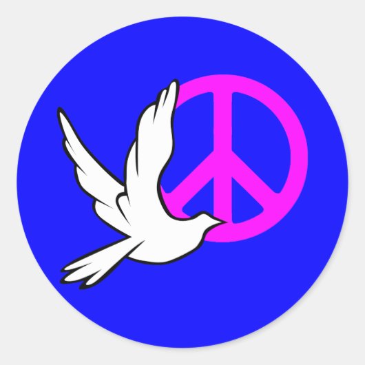duivelvrede ronde sticker (Voorkant)