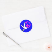 duivelvrede ronde sticker (Envelop)