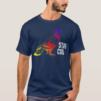 Duiven blijven Coo Breeder Pigeon Racing Gift T-shirt