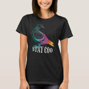 duiven blijven Coo Funny Love Pigeons Birds Lover T-shirt