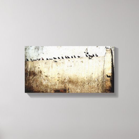 duiven canvas afdruk (Voorkant)