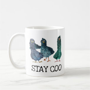 Duiven Cute Blijf Coo Bird Lover Koffiemok