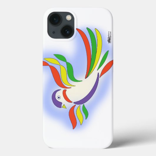 Duiven gestyliseerde vogel Case-Mate iPhone case (Achterkant)