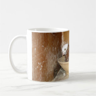 Duiven in haar Nest Bowl Mok