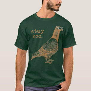 Duiven Shirt met zonnebril