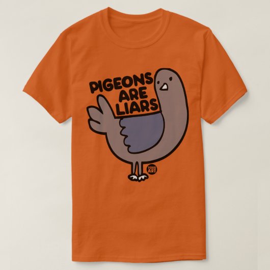 duiven t-shirt (Design voorkant)