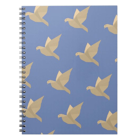 Duiven, Vogels Vliegende Kunst Notitieboek (Voorkant)