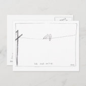 Duivenbriefkaart Briefkaart (Voorkant / Achterkant)