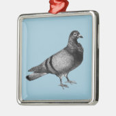 duivencadeaus metalen ornament (Links)