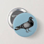  duivencadeaus ronde button 5,7 cm (Voorkant /achterkant)