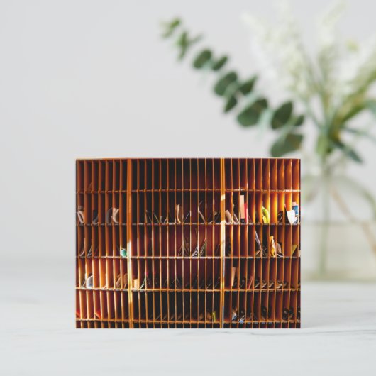 duivengat in Computer Science Briefkaart (Staand voorkant)