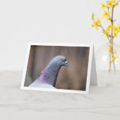 Duivenkopportret Kaart (Gele Bloem)