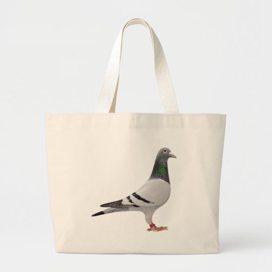 duivenontwerp grote tote bag (Voorkant)