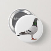 duivenontwerp ronde button 5,7 cm (Voorkant /achterkant)