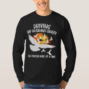 duivensport voor vrouwen, grootmoeders die duiven t-shirt