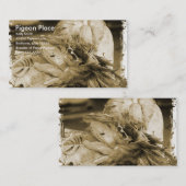 duiventil visitekaartje (Voorkant / Achterkant)