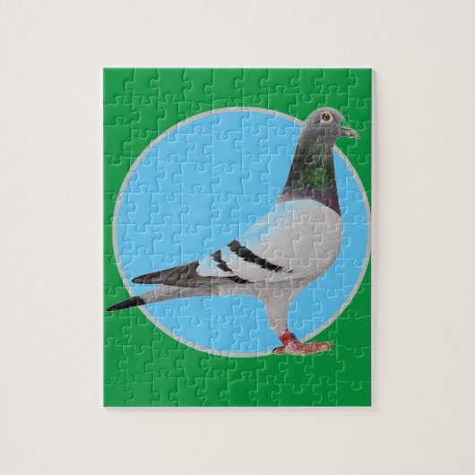 duivenvormig puzzel. legpuzzel (Verticaal)