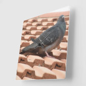 Duivenwandklok Vierkante Klok (Hoek)