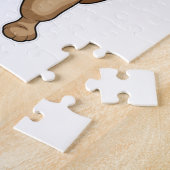 Duizelboxer Boxer handschoenen Legpuzzel (Zijkant)