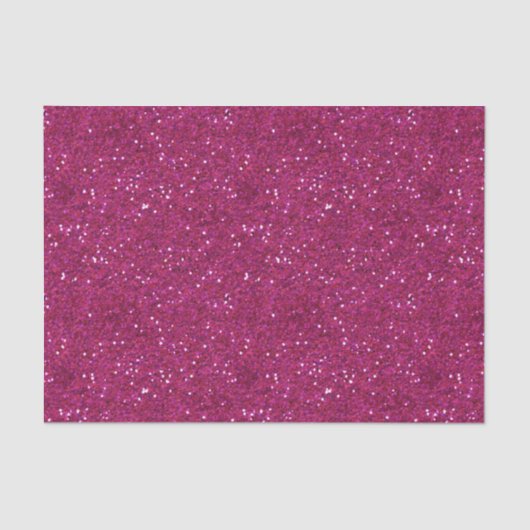 Duizelend opwindbaar superroze glitter tissuepapier (Voorkant)