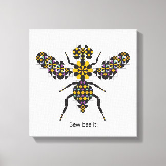 Duizelende afdruk van het schilderij van het honin canvas afdruk