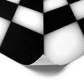 Duizelende gecontroleerde kamer poster (Hoek)