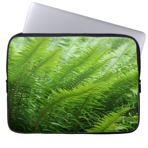 Duizelgroene varken laptop sleeve