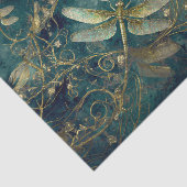 Duizelingwekkende libellen, elegante dansen tissuepapier (Detail)