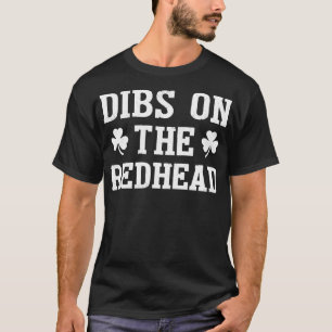 Duizelt op het Shirt van Redhead Funny St Patricks