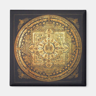 Duizend gewapende Avalokiteshvara Mandala Magnet Magneet