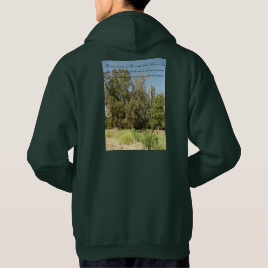 Duizend Oaks park huis aan wilde dieren Hoodie (Achterkant)