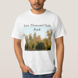 Duizend Park van Eiken bewaart bos en habitat T-shirt