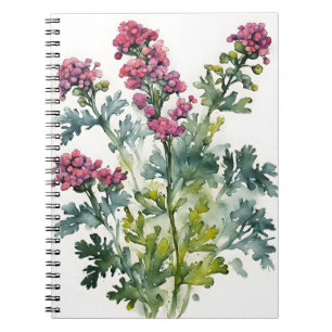 Duizendblad - Watercolor bloemen Notitieboek